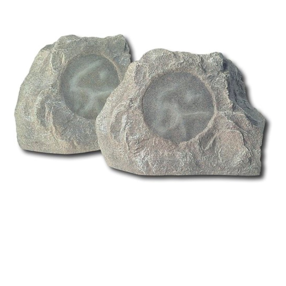KLH Audio Landscape 2 ROCK Speakers Pair Earthtone Granite Stone 2 way 100 watts